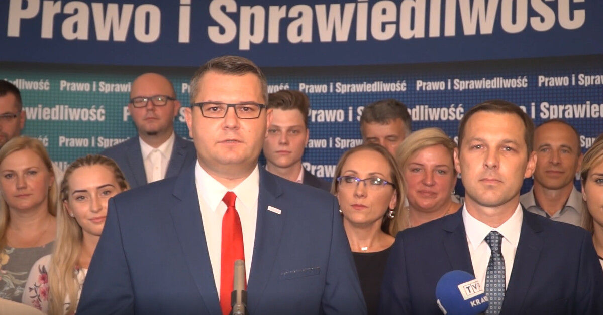 Wybory Samorządowe 2018: Jarosław Szlachetka kandydatem PiS na burmistrza Myślenic [WIDEO]