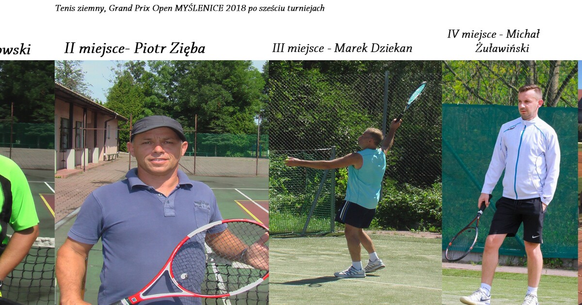 Tenis Ziemny: W Grand Prix Open Myślenice 2018 liderem Marek Kossakowski