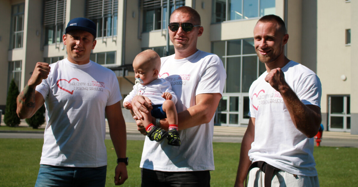 Organizują galę bokserską, żeby pomóc 9-miesięcznemu Michałkowi