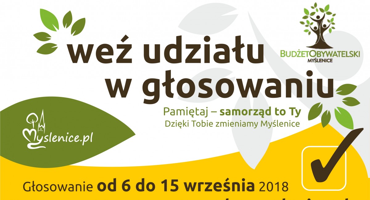 Budżet Obywatelski 2018: Głosowanie na najciekawsze pomysły potrwa do 15 września