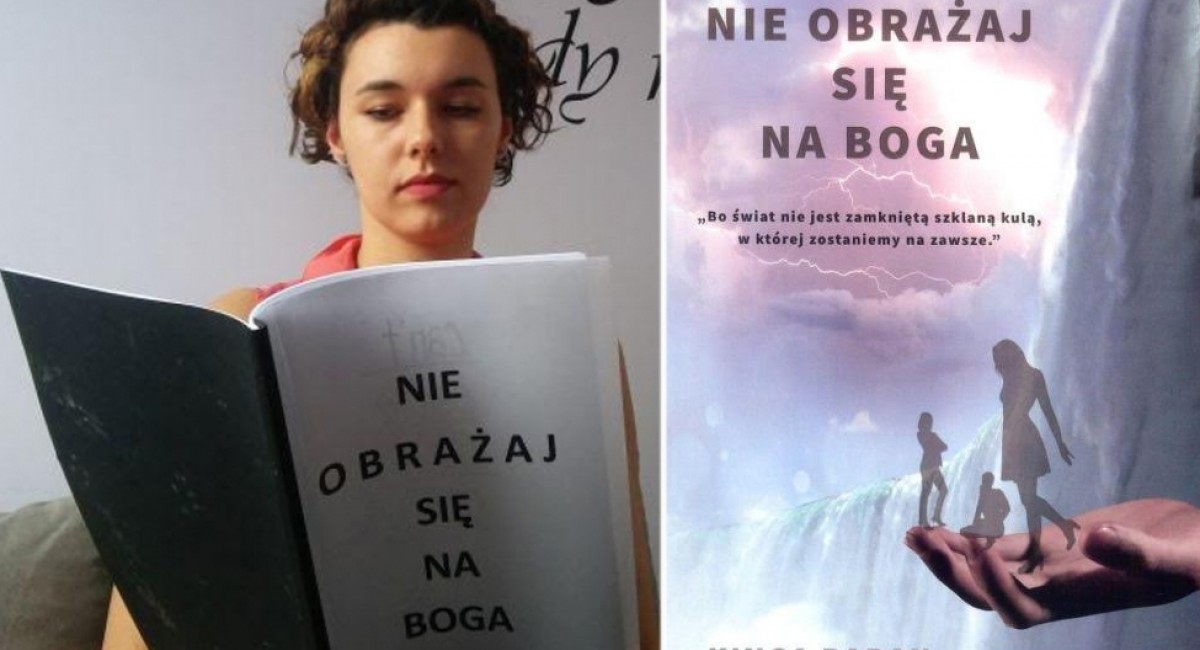 Zbierała pieniądze na książkę w sieci. Dzisiaj wydała "Nie obrażaj się na Boga"
