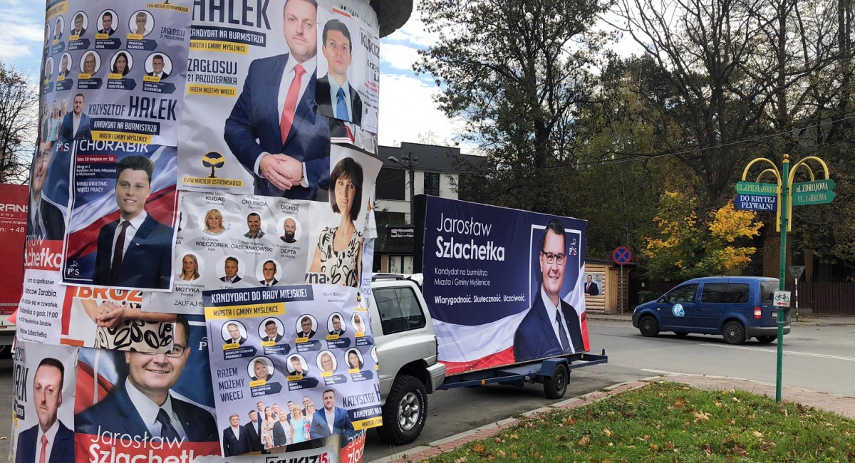 Wybory Samorządowe 2018: Ostatnie godziny kampanii. Trwa wojna plakatowa