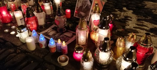 Myśleniczanie pożegnali zamordowanego prezydenta Gdańska Pawła Adamowicza