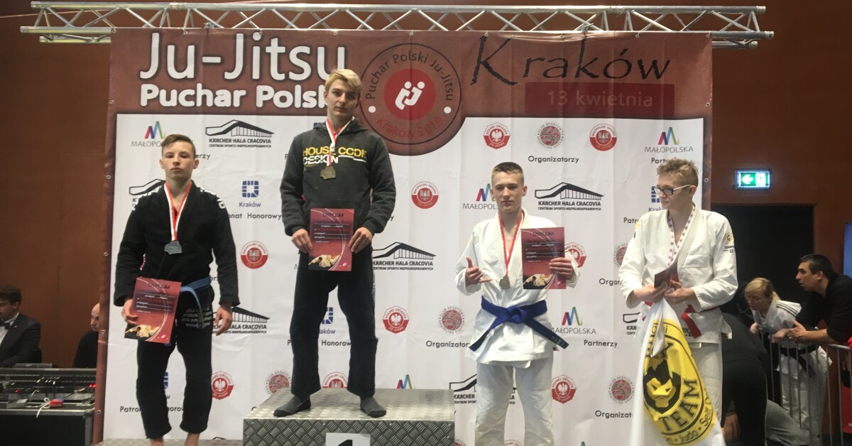 Puchar Polski w Ju Jitsu: Maciej Tyrpa wicemistrzem