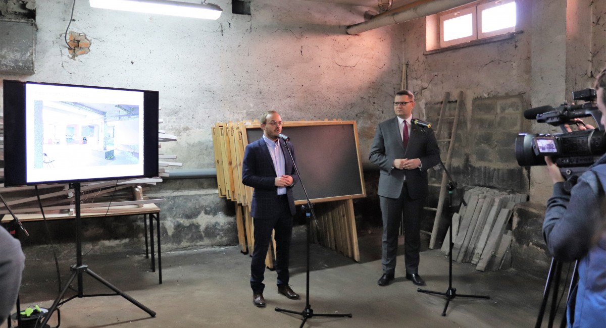 Odwodnienie MOKiS i nowe pracownie