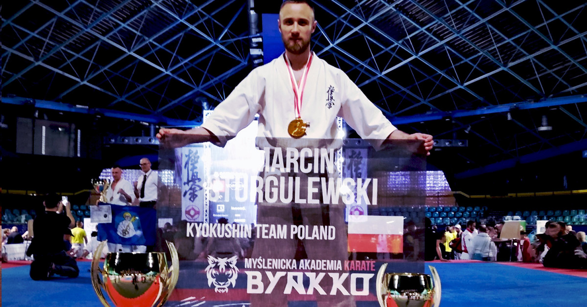 Marcin Sturgulewski trzecim karateką w Europie