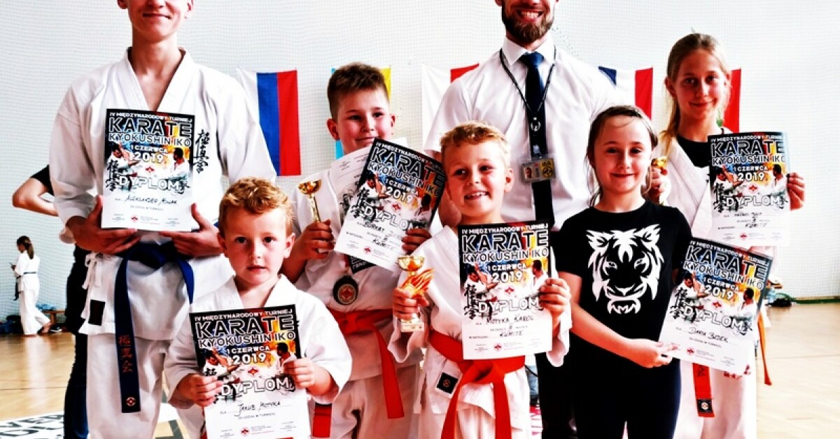 Międzynarodowy Turniej Karate Kyokushin:  Myśleniczanie przywieźli 4 medale i doświadczenie