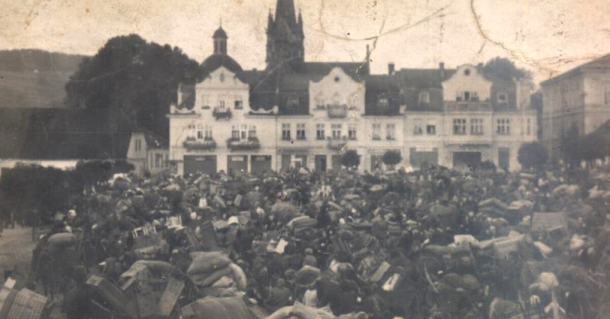 Dokładnie 77 lat temu Niemcy wywieźli i zamordowali 1200 żydowskich mieszkańców Myślenic