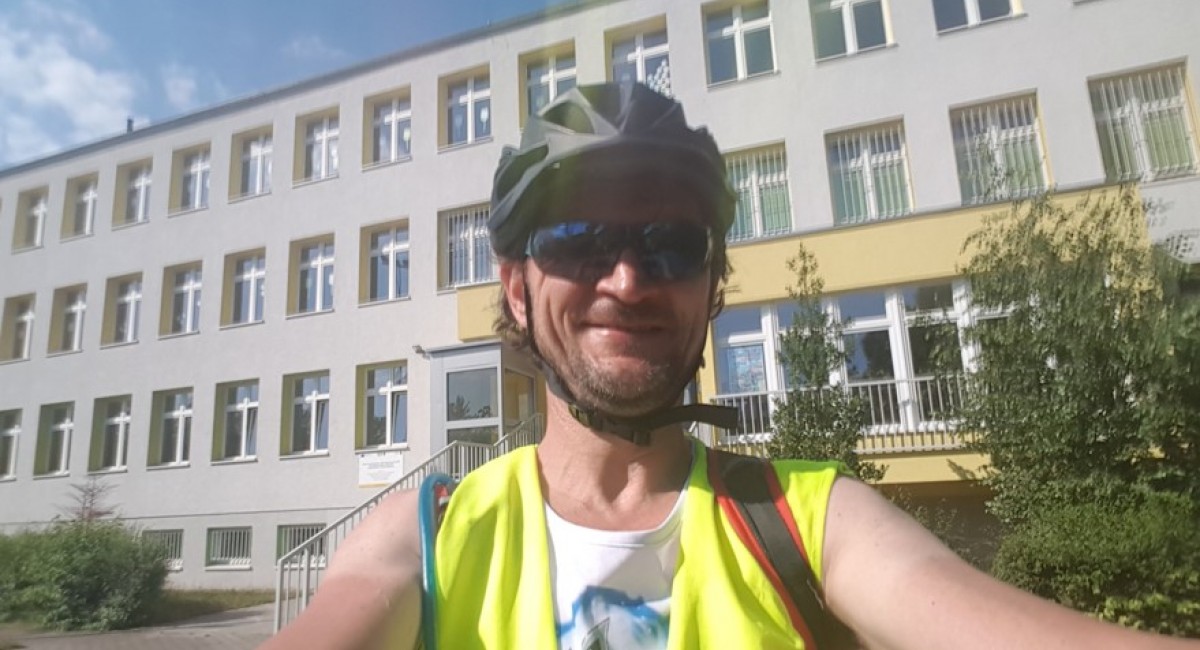 Przejechał rowerem z Myślenic do Santiago de Compostela. Tak się spełnia marzenia