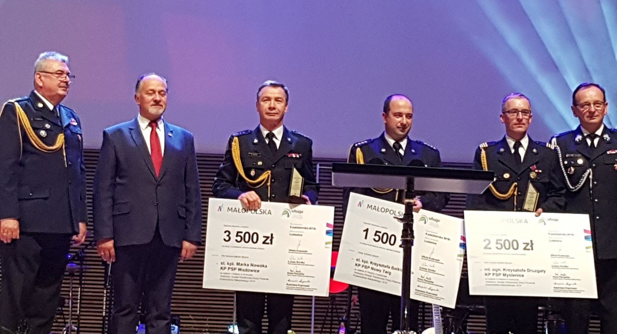 Krzysztof Druzgała z tytułem drugiego „Najlepszego Strażaka PSP” w Małopolsce