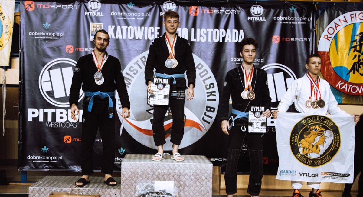 Mieszkaniec Myślenic zdobywa 3 medale na Mistrzostwach Polski w Brazylijskim Jiu Jitsu