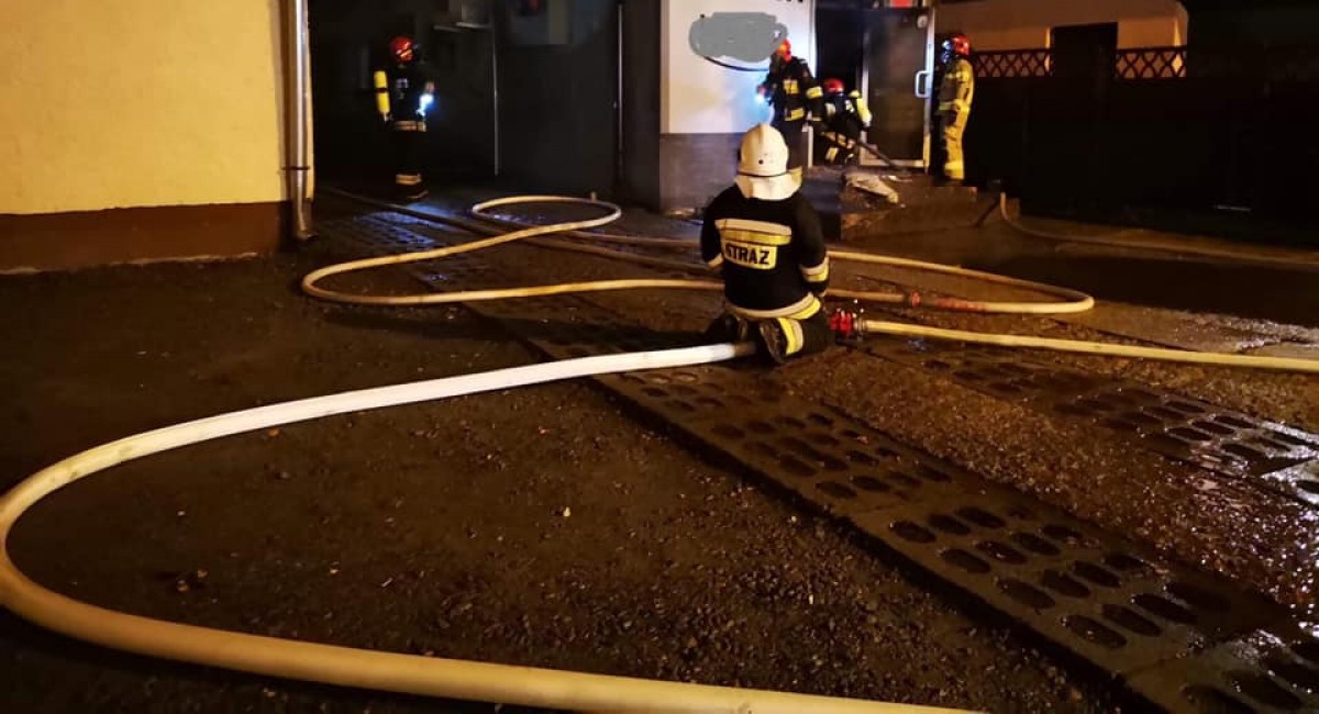 Pożar w solarium. Było naprawdę gorąco