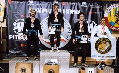 Mieszkaniec Myślenic zdobywa 3 medale na Mistrzostwach Polski w Brazylijskim Jiu Jitsu