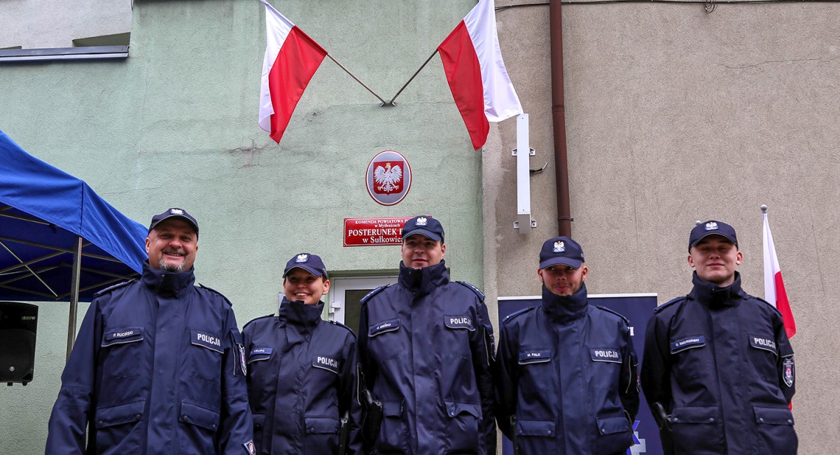 Po 11 latach do Sułkowic wraca policja. Jej siedziba znajduje się przy ul. Sportowej
