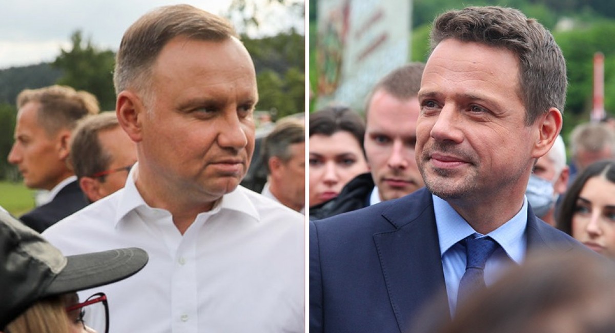 Prezydenta wybierzemy w drugiej turze. Zmierzą się w niej Andrzej Duda i Rafał Trzaskowski