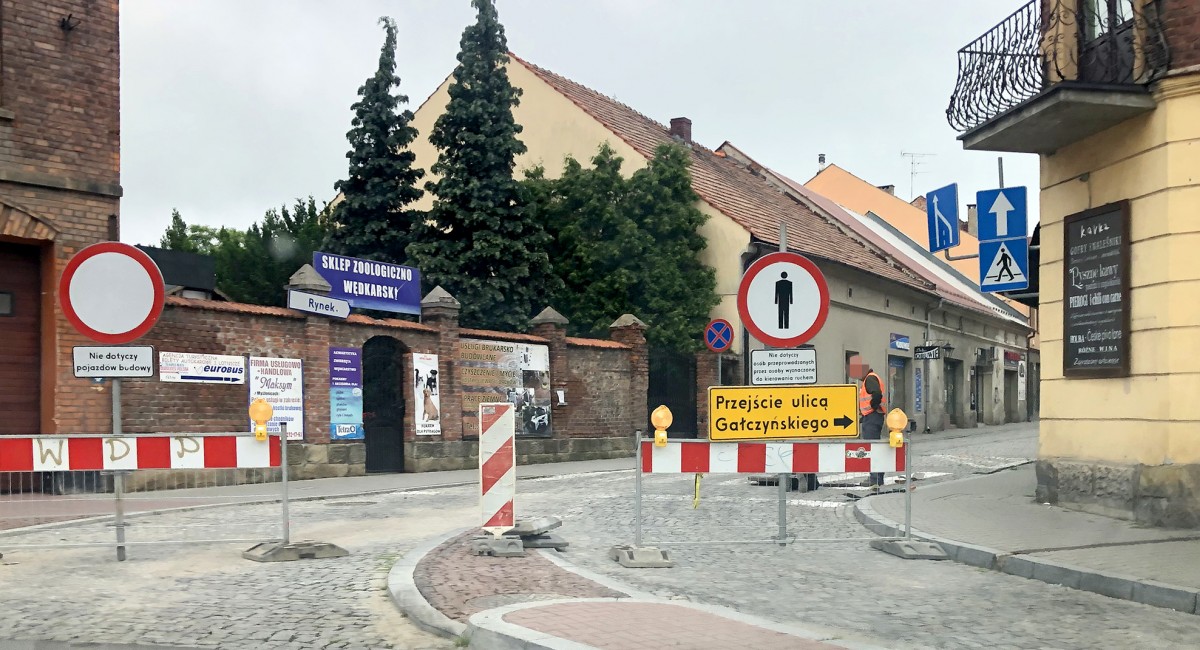 Od dzisiaj nie wjedziesz do Rynku. Tak będzie do końca września. To efekt rewitalizacji