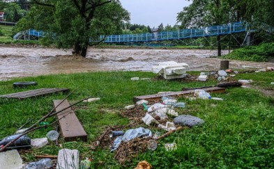 Gminny Zespół Zarządzania Kryzysowego szacuje powodziowe straty w gminie Myślenice