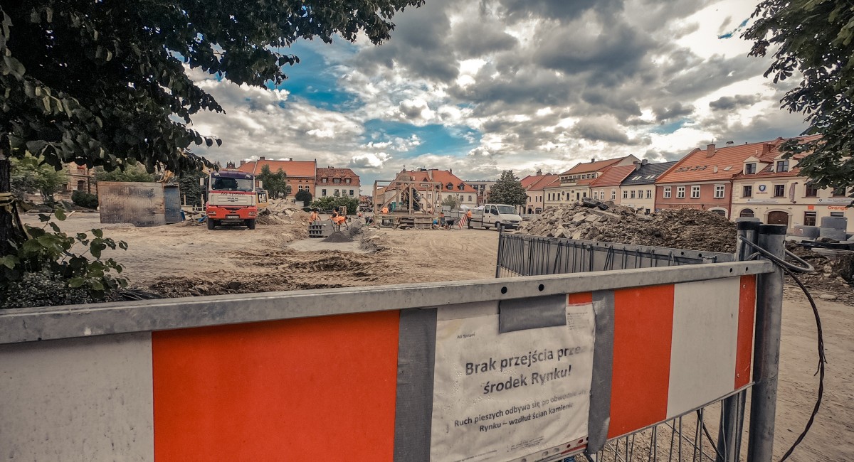 Centrum będzie rozkopane do jesieni