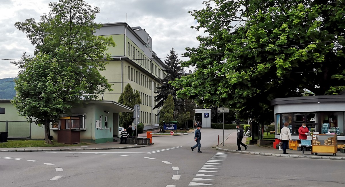Do szpitala przywiozła go karetka. Objawy wskazywały na koronawirusa. Test potwierdził przypuszczenia