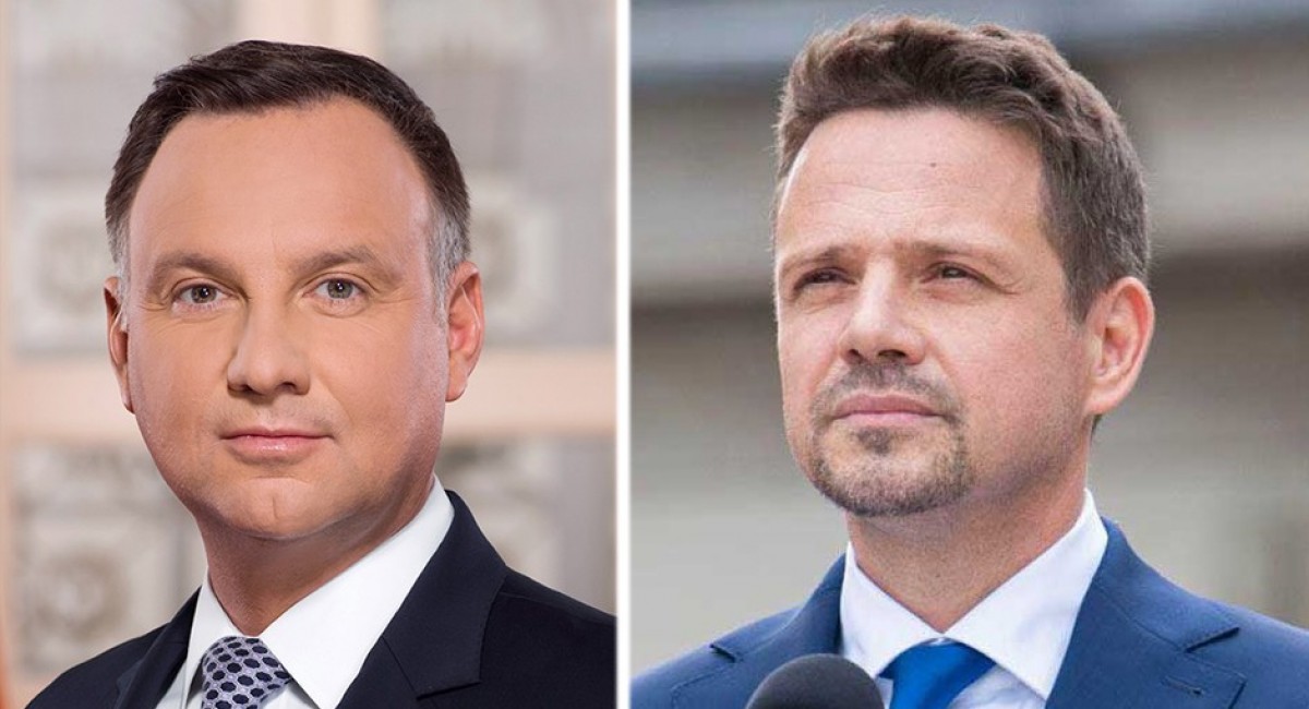 Wyniki PKW z 99,97 proc. obwodów: Andrzeja Dudę poparło 51,21 proc. wyborców, a Rafała Trzaskowskiego 48,79 procent