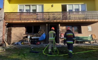 Tragiczny pożar domu w Rudniku. Zginęło dwóch mężczyzn