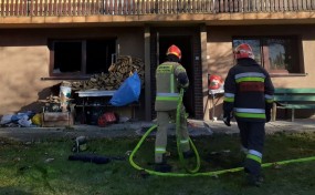 Tragiczny pożar domu w Rudniku. Zginęło dwóch mężczyzn