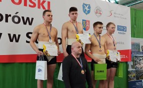 Patryk Jaśkowiec ze złotem i Jan Mastela ze srebrem podczas Mistrzostw Śląska Dzieci