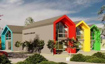 Tak może wyglądać przedszkole w Zakliczynie. Budowa ruszy najwcześniej w 2022 roku