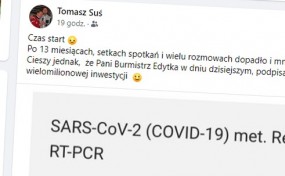 Tomasz Suś z pozytywnym wynikiem na COVID. „Po 13 miesiącach, setkach spotkań i wielu rozmowach dopadło i mnie”