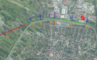 Połączenie kolejowe na linii Kraków - Myślenice: Znamy wstępny przebieg trasy „złotego pociągu”