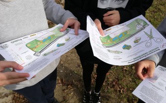 Szkolny orienteering w Jasienicy