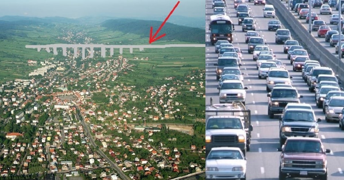 Pierwsi mieszkańcy Myślenic przeciwko budowie S7 w mieście. „Nie tędy droga! Stop!”