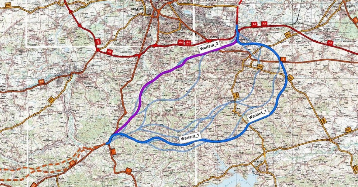 To nie pierwsza propozycja nowej Zakopianki z Krakowa do Myślenic. Czy tym razem dojdzie do budowy?