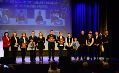 Sportowcy z gminy Dobczyce odebrali nagrody i wyróżnienia burmistrza