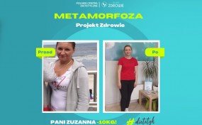 Poznajcie Panią Zuzannę, która schudła 10 kg razem z Projekt Zdrowie