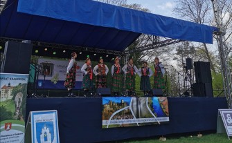Wiśniowa. Regionalny Zespół Pieśni i Tańca Banda Burek na podium