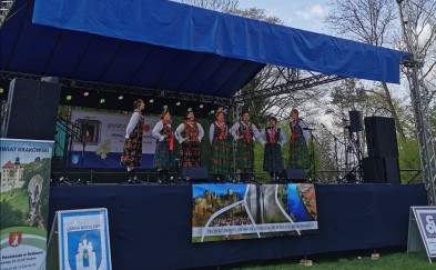 Wiśniowa. Regionalny Zespół Pieśni i Tańca Banda Burek na podium