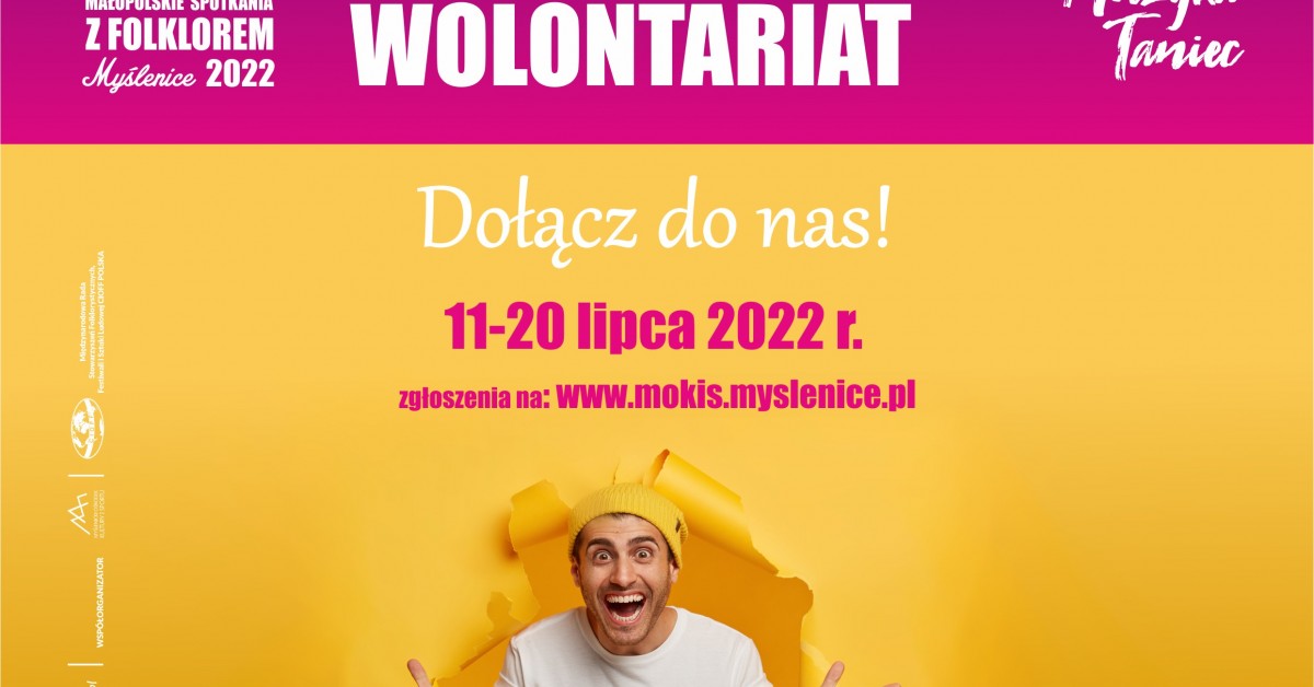 Ruszył drugi nabór wolontariuszy do Międzynarodowych Małopolskich Spotkań z Folklorem