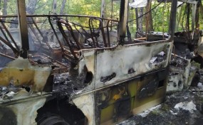 Krzczonów. Co było przyczyną pożaru busa i kto w nim zginął?