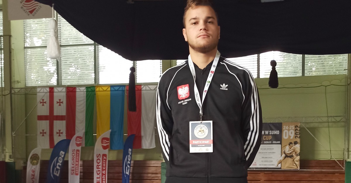Jan Mastela brązowym medalistą Pucharu Europy Seniorów w Sumo