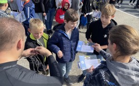Uczniowie z Myślenic wystartowali w Szkolnym Orienteeringu