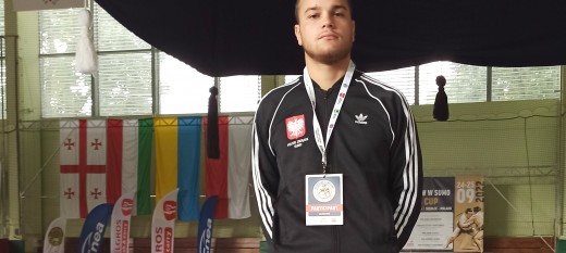 Jan Mastela brązowym medalistą Pucharu Europy Seniorów w Sumo