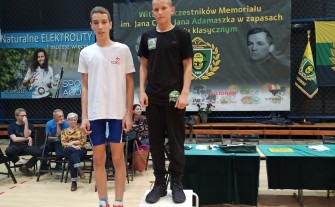 Kacper Bijan drugi w Międzynarodowym Memoriale Zapaśniczym w Katowicach
