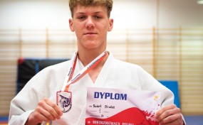Hubert Strzelec wicemistrzem Polski w Judo