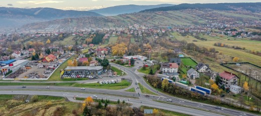 Myślenice. Do gminy trafił projekt węzła planowanego na skrzyżowaniu Zakopianki z ul. Sobieskiego. „Nie jest do końca wymarzony”
