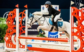 Ania Korus kończy ogólnopolski turniej jeździecki Cavaliada na trzecim miejscu