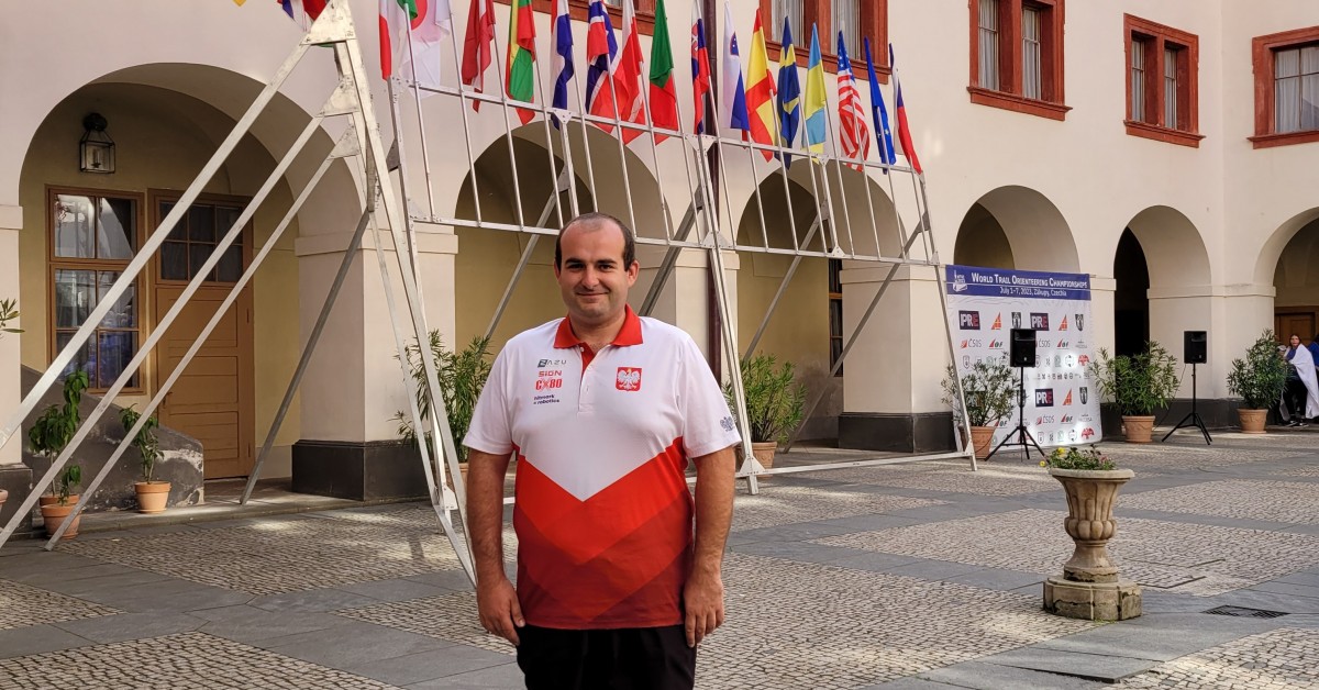 Maciej Urbaniak drugi na Mistrzostwach Czech w Orientacji Precyzyjnej