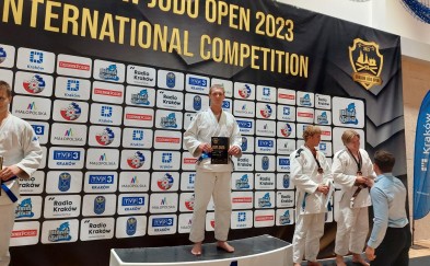 Hubert Strzelec ze złotym medalem na Judo Cracow Open 2023