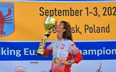 Gabriela Knapczyk-Kania Mistrzynią Europy w sztafecie nordic walking