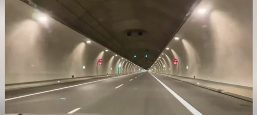 Odkąd nagraliśmy ten film, przez tunel pod Luboniem Małym przejechało 7,5 miliona samochodów
